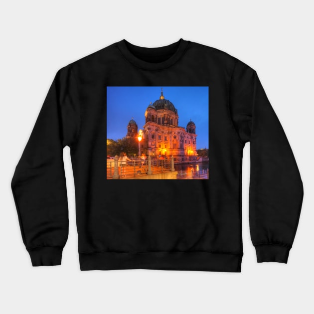 Berlin, Berliner Dom Crewneck Sweatshirt by Kruegerfoto